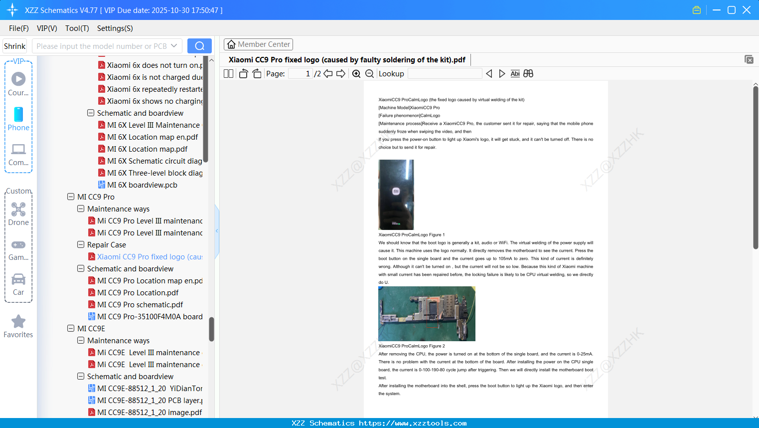 Xiaomi CC9 Pro Fixed Logo (caused By Faulty Soldering Of The Kit)